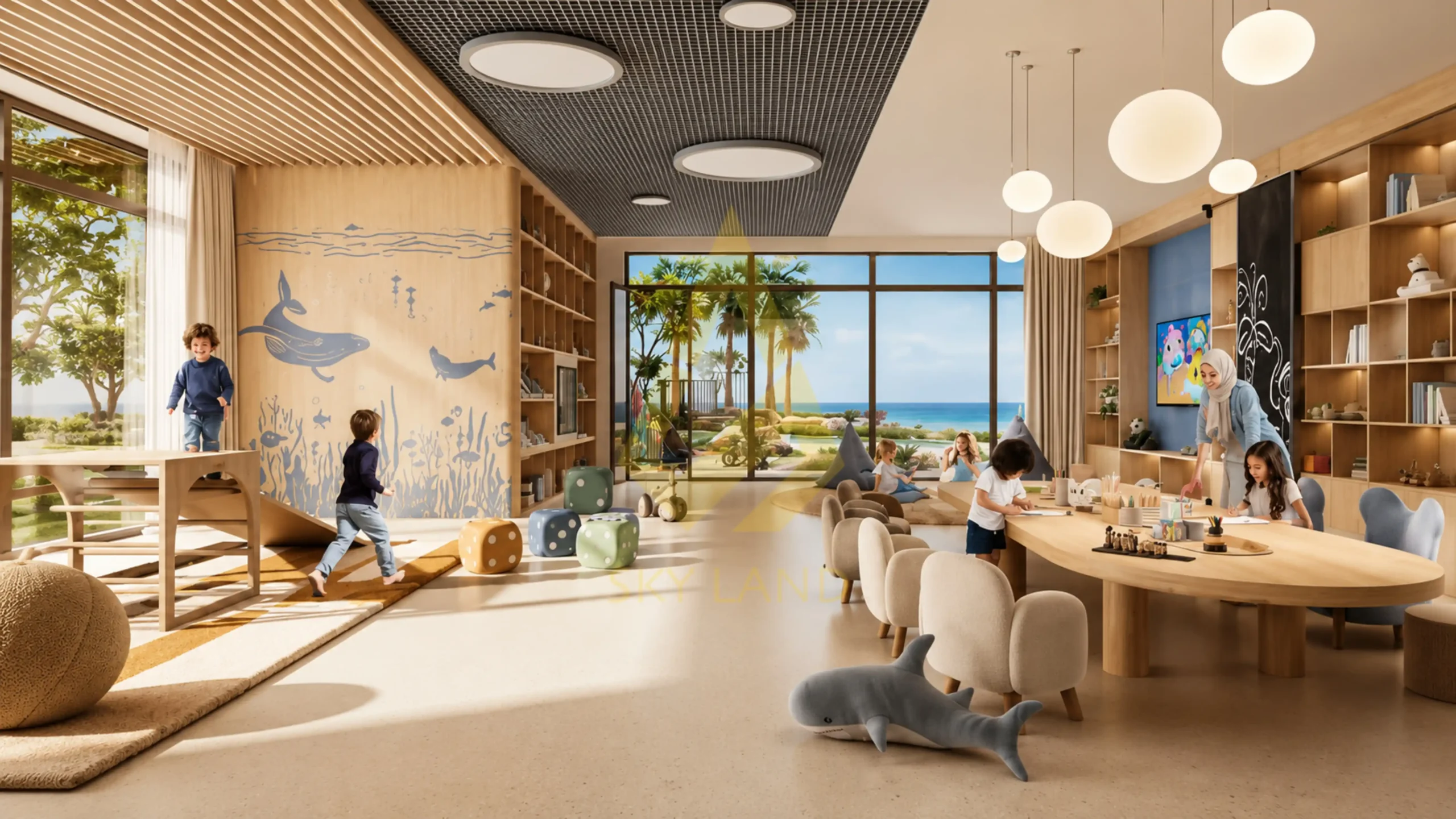 نمای پروژه ماریوت Marriott
