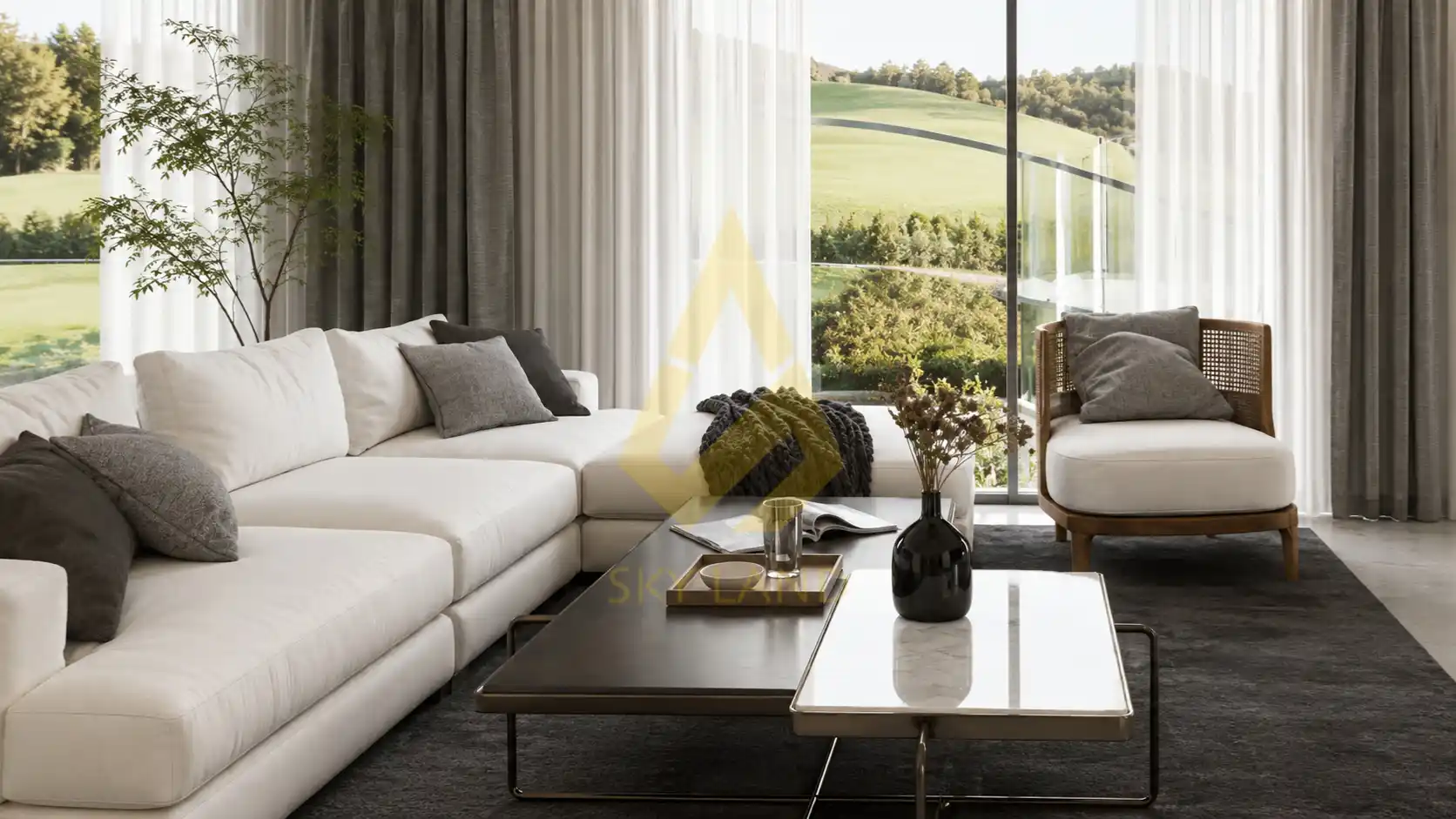 Interior design of Golf Links Residences