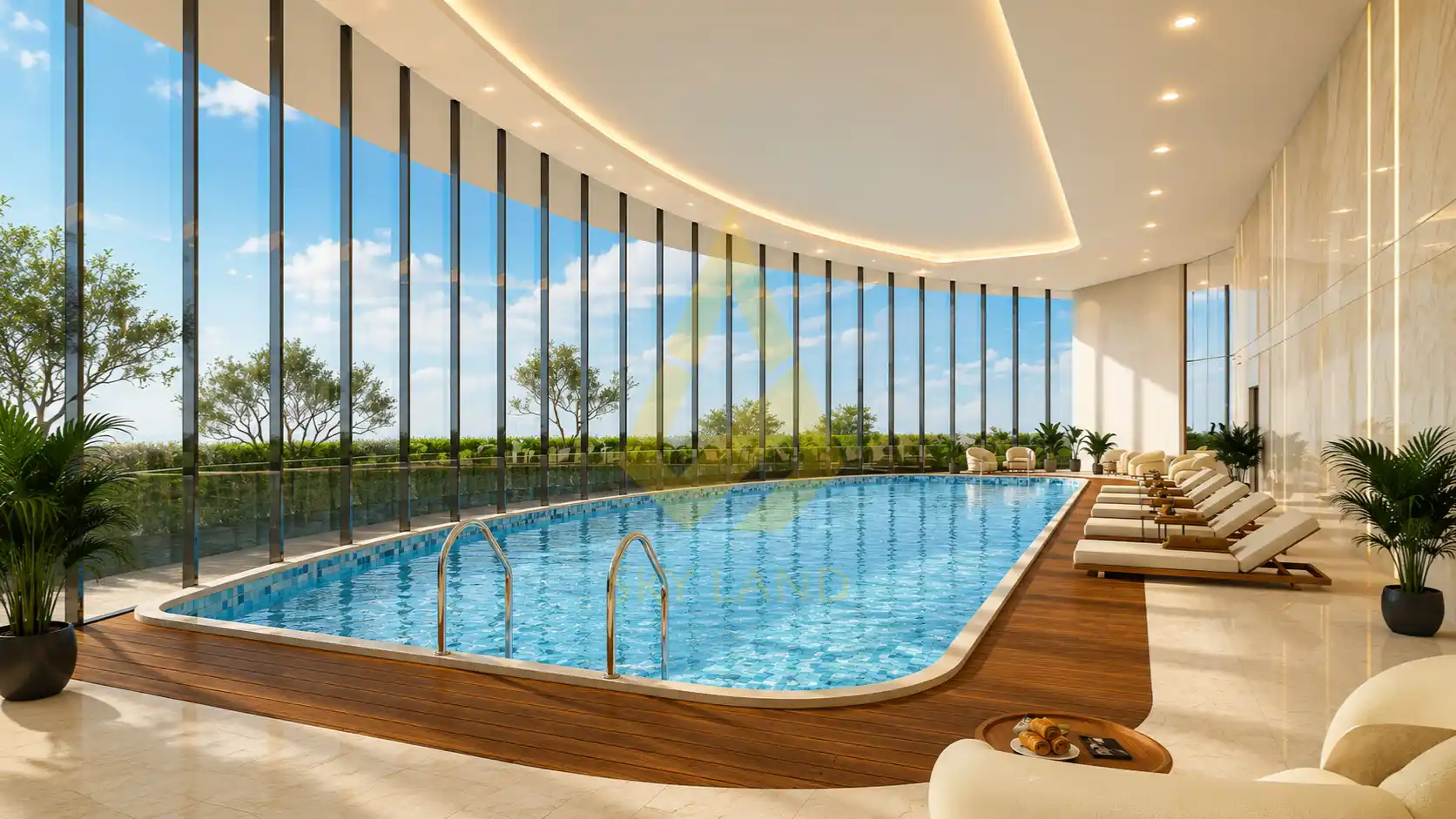 Azura 4 project facade in Al Mouj