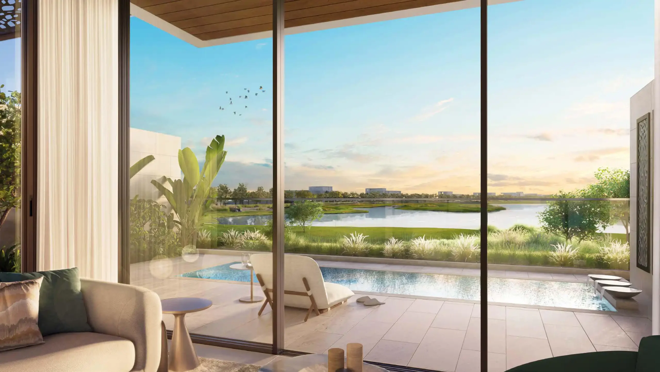 نمای پروژه Golf Links Residences در الموج